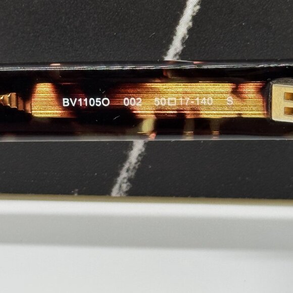 NEW BOTTEGA VENETA BV1105O 002 CAT EYE HAVANA WOMEN EYEGLASSES - Picture 7 of 8